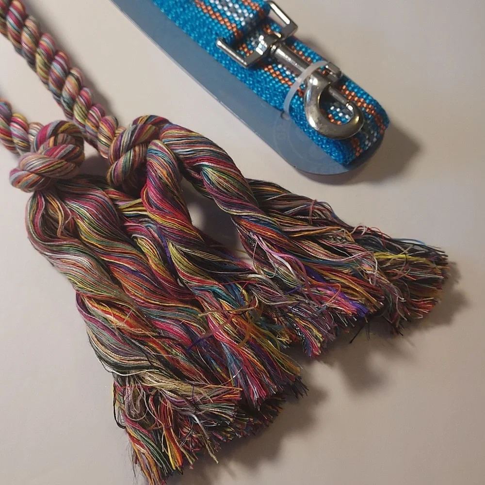 Reflective Dog Leash And Dog Rope Tug Pull Bundle